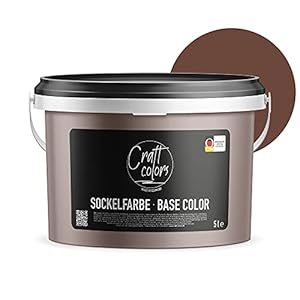 Craft Colors Sockelfarbe 5L Dunkel Braun