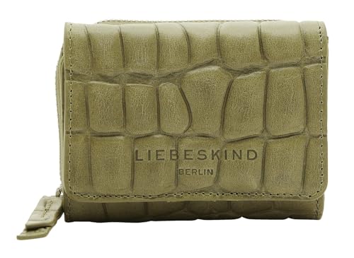 Liebeskind Berlin Damen Waxy Croco pablita Purse M, Princess Green, Medium...