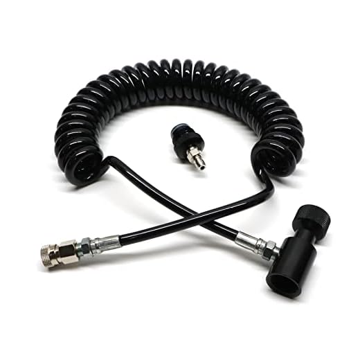 Captain O-Ring Deluxe Remote Line for Paintball High Pressure Air (HPA) / CO2 Tanks (Universal fit for All Paintball Markers)