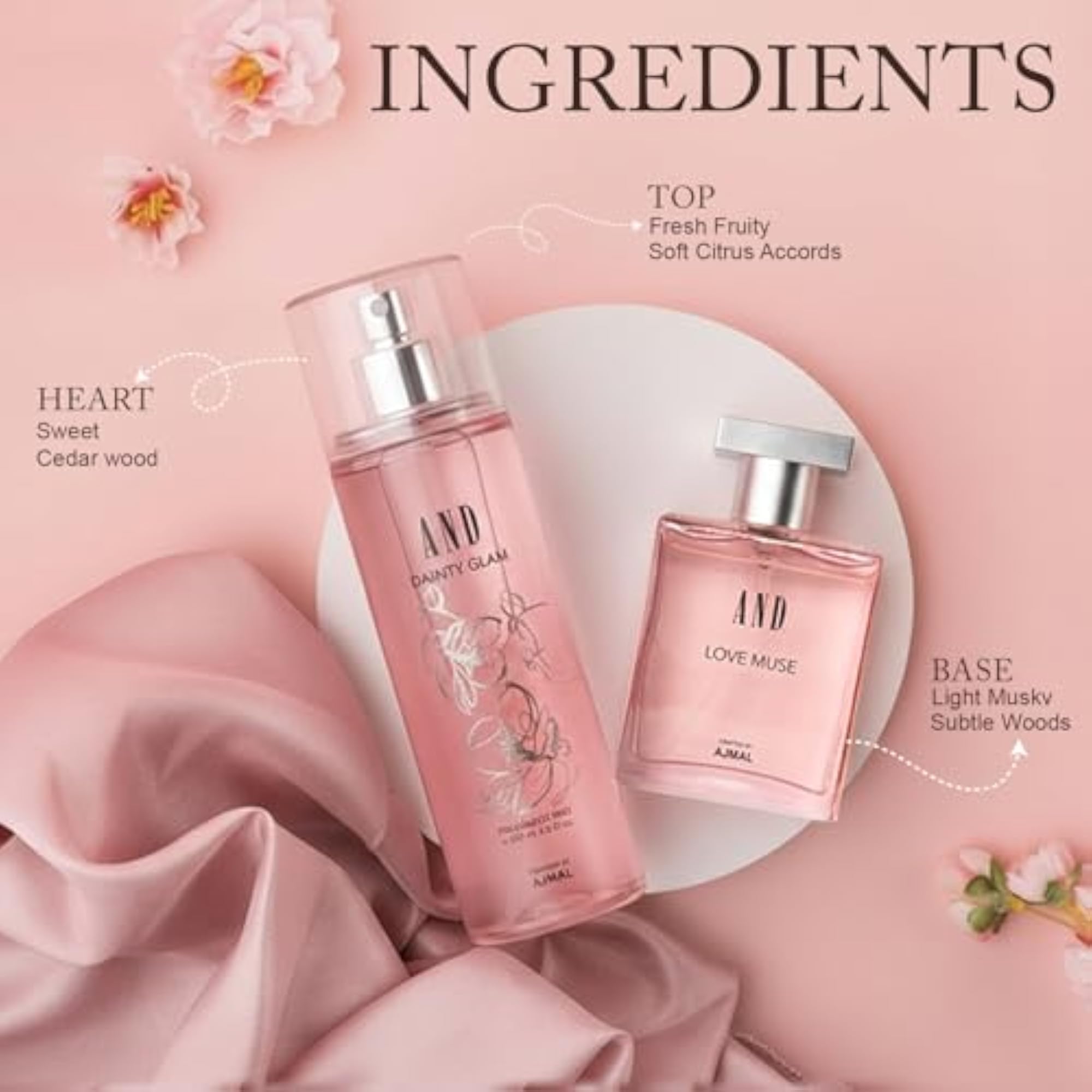 Women's Perfume Gift Pack, 50ml EDP + Body Spray