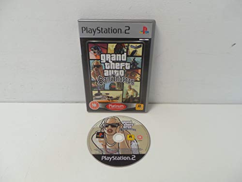 Grand Theft Auto : San Andreas Platinum (PS2)