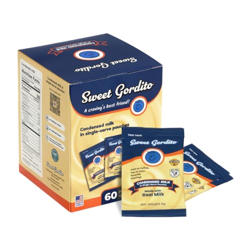 Sweet Gordito Condensed milk' but we requested 'Sweet Gordito Sweetened Condensed Milk Packets, 60 Count