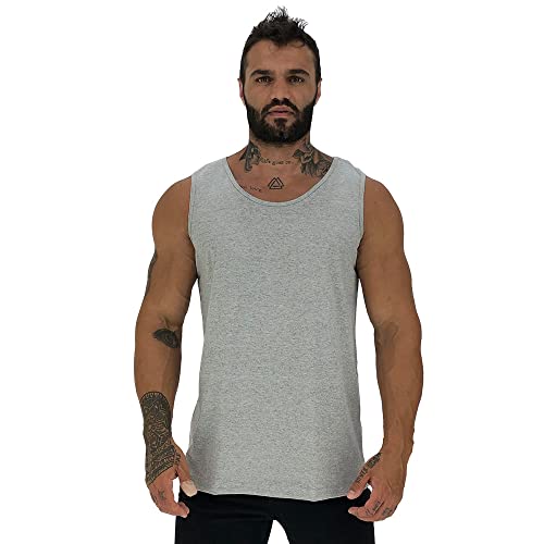 Kit 5 Regata Clássica Tradicional Masculina MXD Conceito Academia Musculação Treino Gym Sem Estampas