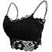 Produktbild FEOYA Damen BHS 3er Pack Ohne Buegel Push up Yoga Spitze BH Bra Top Set Sport-BHS für Women (1PCS Schwarz, L)