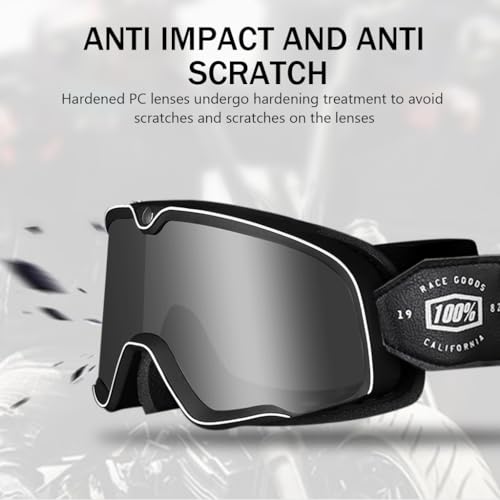 Proberos® Grey Motorcycle Goggles - Image 6