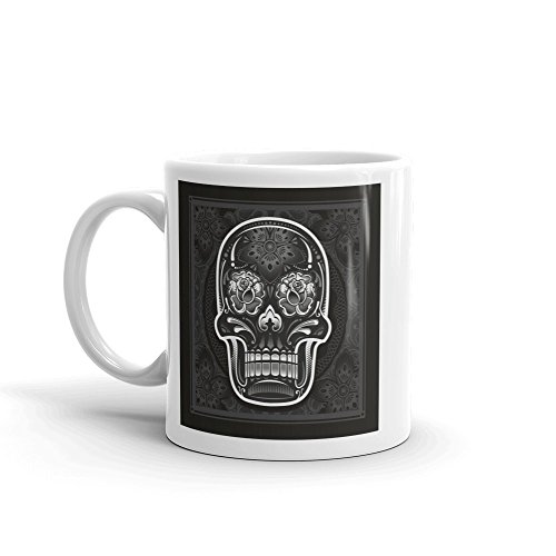 DV Mugs Ltd Taza de té y café #7675, diseño de Calavera de Terror