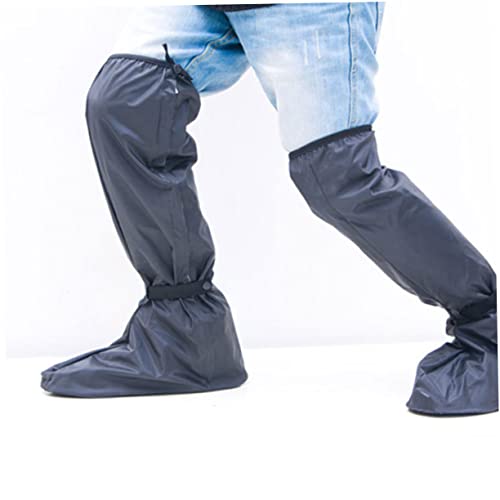 Cubrebotas para hombre, niños y niñas, overshoes con cierre, antideslizantes, portátiles y fáciles de usar miniatura 7
