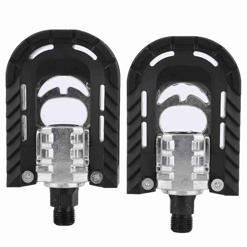 Aluminum Alloy Pedals with a Sliding, Folding and Comfortable Design, for Mountain Bicycle/Street Car -Car -.escons, Blacks, 1 Torque