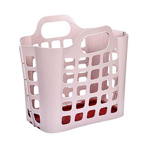 TENYELE Scatola di Immagazzinaggio Creativa Con Maniglia Portatile Anti Slip Vestiti Organizzazione Cesto Grande Capacità Domestica Conta Pieghevole Organizzatore Bidoni Per Biancheria Intima Vestiti
