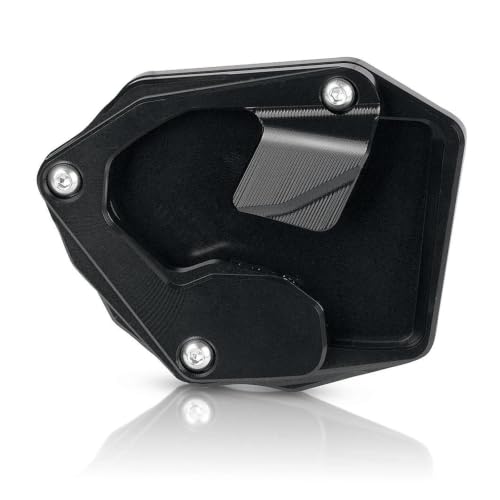Plaque d'agrandissement CRF1000L support béquille moto Africa Twin Noir