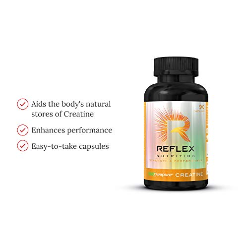 Reflex Nutrition Creapure Creatine Capsules Supplement (90 Caps) - Image 7