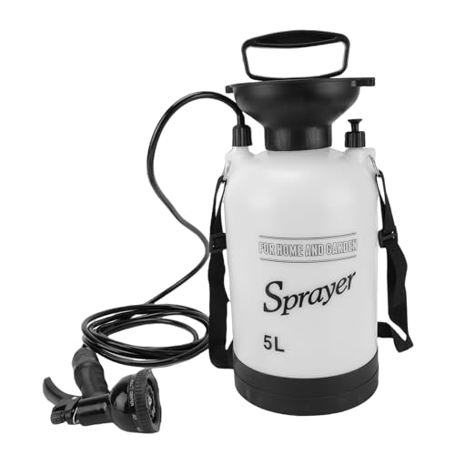 Ducha Portátil RiToEasysports para Camping, 5L con Boquilla Giratoria 360° y Válvula de Liberación de Presión miniatura 3