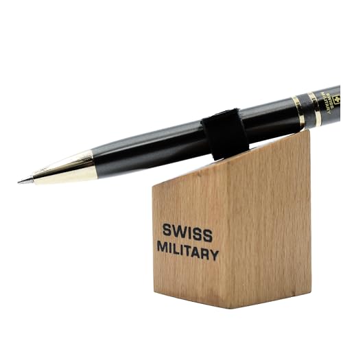 Image of SWISS MILITARY INNOVA Smooth Writing Metal Body Ball Pen with 0.7mm NSTC Blue Poly Jotter Refill, 2000-2200m Writing Length, Best Gift Men & Women, Professional, Executive Office- Body Gun Metal