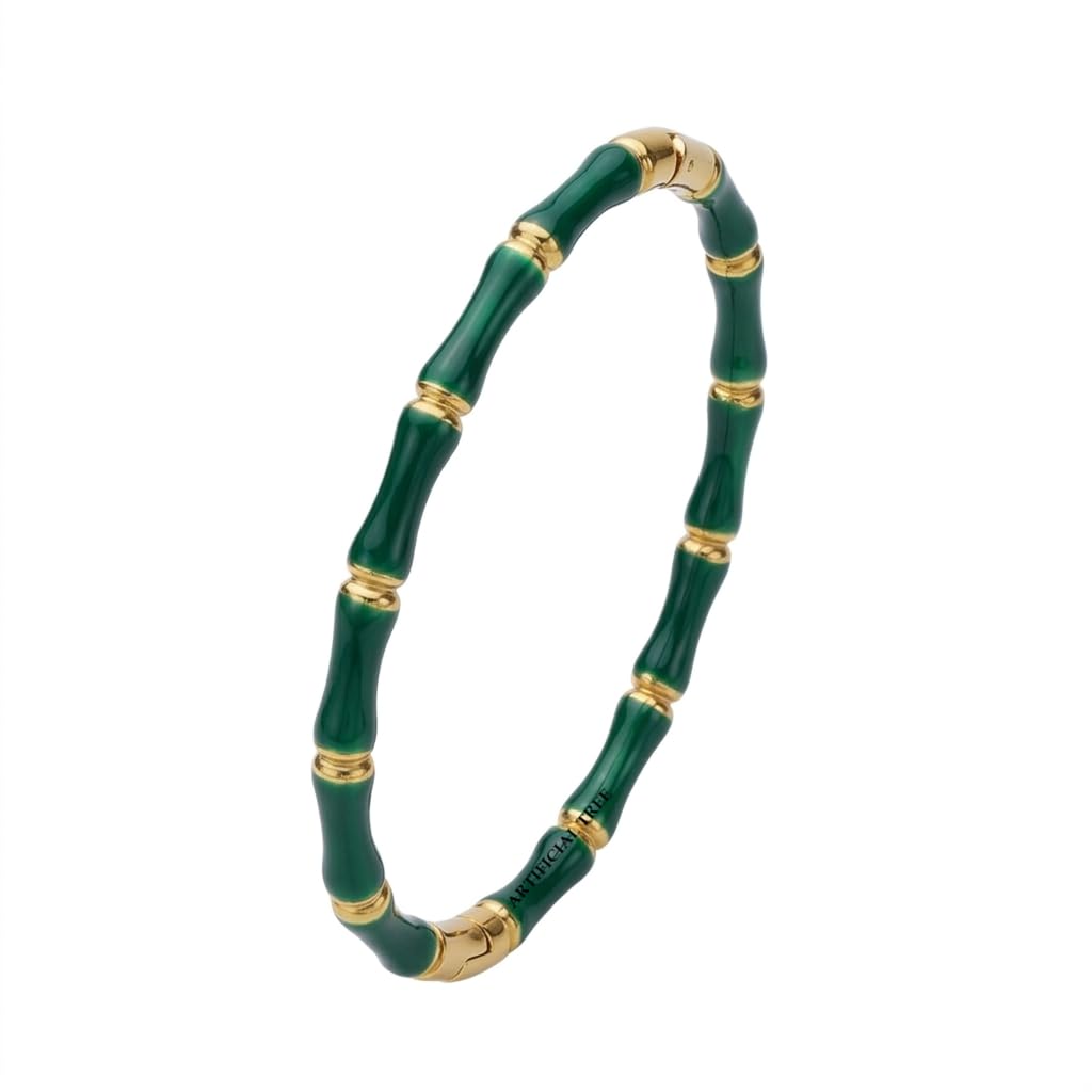 Women Bamboo Style Stainless Steel Kada Bracelet for Girls | Anti Tarnish Openable Bangle | Trendy Fashion Kada for Women & Girls | Silver, Gold, Rose Gold, Black, Pink, White, Green, Yellow & Red-image-40