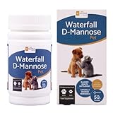 Waterfall D-Mannose Haustier - Naturprodukt für Katzen, Zystitis und Hunde UTIs - Geeignet für Katzen, Hunde und die meisten Haustiere im Haushalt - SC Nutra (Sweet Cures)