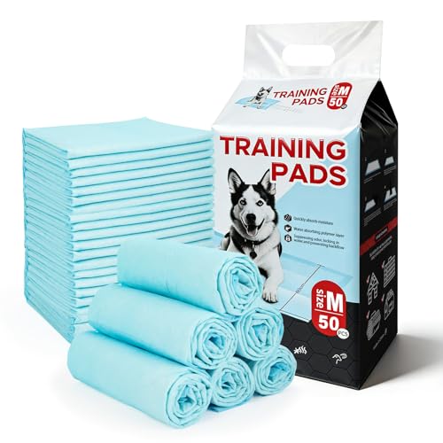 50 Pièces Alaise pour Chien, Tapis de Dressage jetables pour Chiens 45x60cm, Aleses...