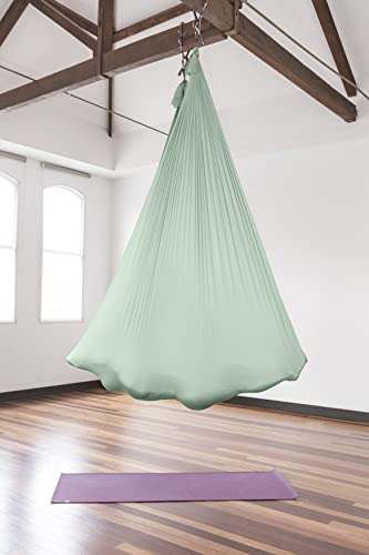 Healthymodellife Pinc Active Silk Aerial Yoga Swing & Hammock Kit For Improved Yoga Inversions thumb #4
