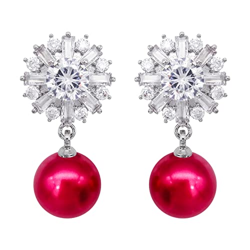 Pendientes de plata de ley 925 con perlas para iluminar tus looks de oficina