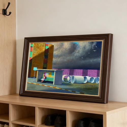 Impression sur toile The Bus Stop pour sublimer votre salon moderne