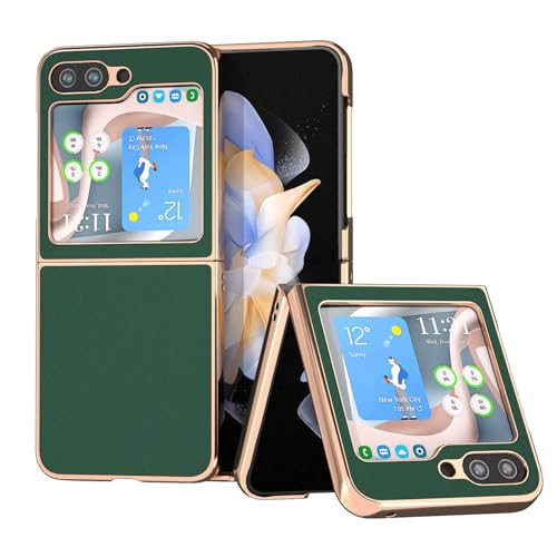 Coque Samsung Galaxy Z Flip 3 cuir véritable étui antichoc protection intégrale rigide