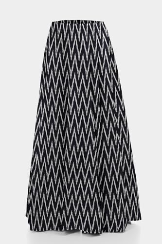 Image of Cotton Pochampally ikat unstitched blouse, Kurthi, long frock fabric material for women (1 meter, 2 meters & 3 meters)
