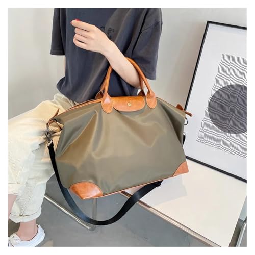Travel Duffel Bag Casual Sport Tote Bag Women Crossbody Bags Large Capacity Travel Bag Shoulder Bag Tote Duffle Bag(Green)2