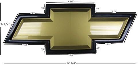 OEM 2011-2013 Chevrolet Silverado HD Large Bowtie Large Grille Emblem - 12.25" x 4.5"