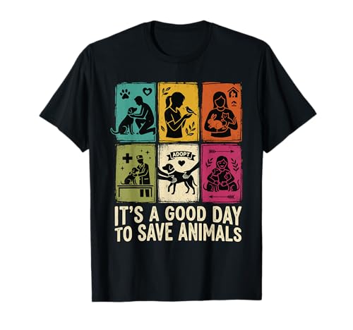 Vet Tech Save Animals Veterinarian Veterinary Assistant T-Shirt