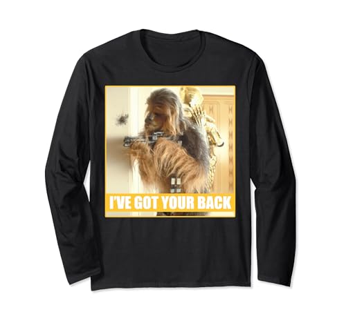 Star Wars Chewie t-shirt manches longues pour éviter les impressions de mauvaise qualité