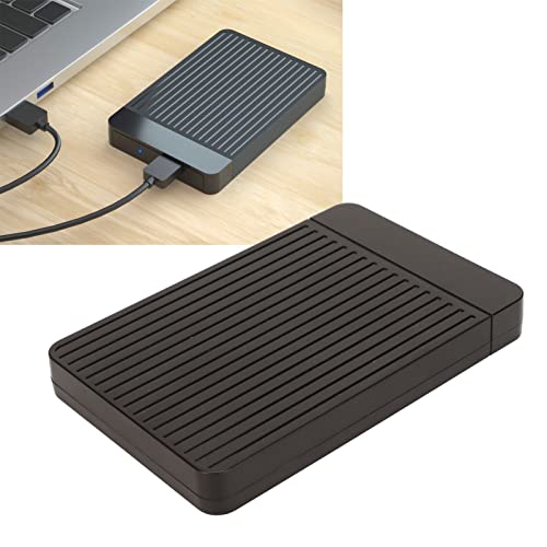 Caja externa para SSD 2.5" USB Type C 6 Gbps compatible 7/9.5mm miniatura 3