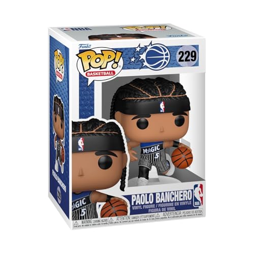 Funko Pop! NBA: Magic - Paolo Banchero - (Black) - NBA Players - Figura de Vinilo Coleccionable - Idea de Regalo - Mercancia Oficial - Juguetes para Niños y Adultos - Sports Fans