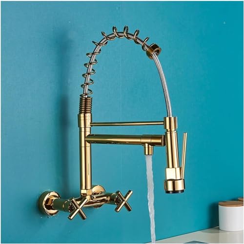 YESOP Torneira De Cozinha Gourmet Misturador Acabamento Dourado