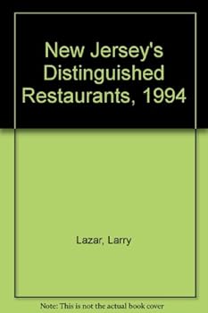 Paperback New Jersey's Distinguished Restaurants, 1994 Book