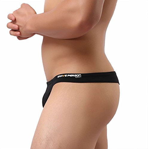 Sexy Contracted Thong Shapewear G-string For Men Pure Color Underwear B11433
