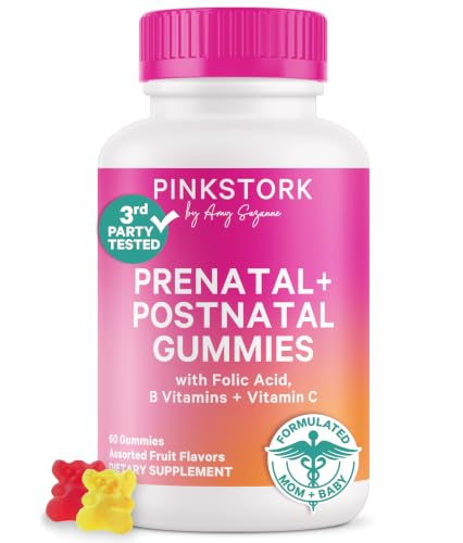 Pink Stork Fertility + Prenatal Gummies