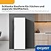 Exquisit Gefrierschrank | 204 l Nutzinhalt, Energieklasse E, 222 kWh/Jahr, 39 dB, 4-Sternefach, No Frost Gefrieren, Schnellgefrieren, digitale Temperaturanzeige | GS5271-NF-H-040E weiss