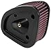 K&N Motorcycle Air Filter: High Flow Performance Air Filter Fits 2017 2018 2019 Harley Davidson 107 CI M8 Street Glide Road Glide Washable & Reusable OEM # Replacement 29400212 Air Filter HD-1717