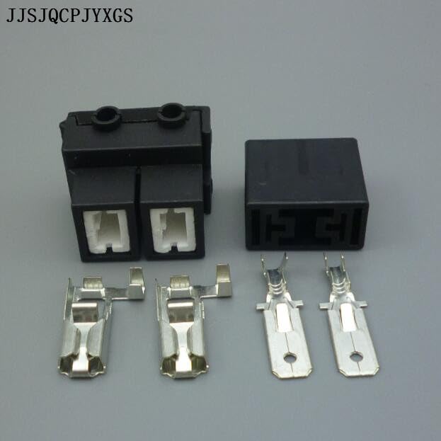 JJSJQCPJYXGS H7 Ceramic high Temperature Ceramics Corner H7 Bulb Socket Plug Connector H7 Bend Female Male Socket