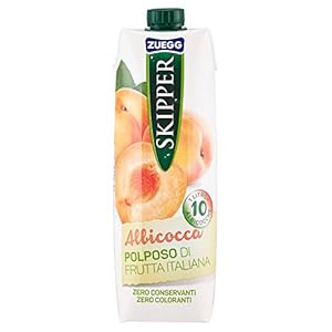 Skipper – Nettare Di Albicocca, Solo Frutta Italiana – 12 pezzi da 1 l [12 l]