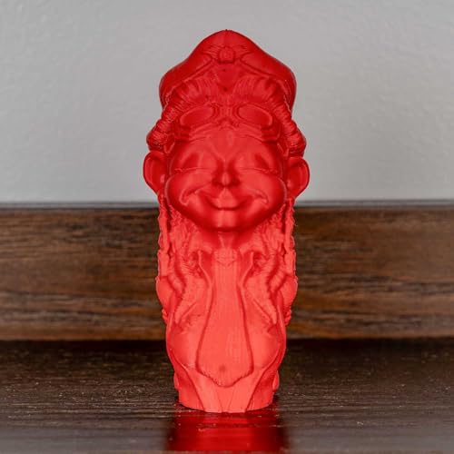 Image of Polymaker Panchroma Satin PLA Filament, Satin Red 1.75mm 3D Printing Filament, 3D Printer PLA Filament, Fit Most FDM 3D Printers, 1kg Spool (2.2lbs) | Neatly Wound, Semi-Matte PLA, Easy Print & Smooth Feeding, Compatible with Bambu Lab & Most 3D Printers