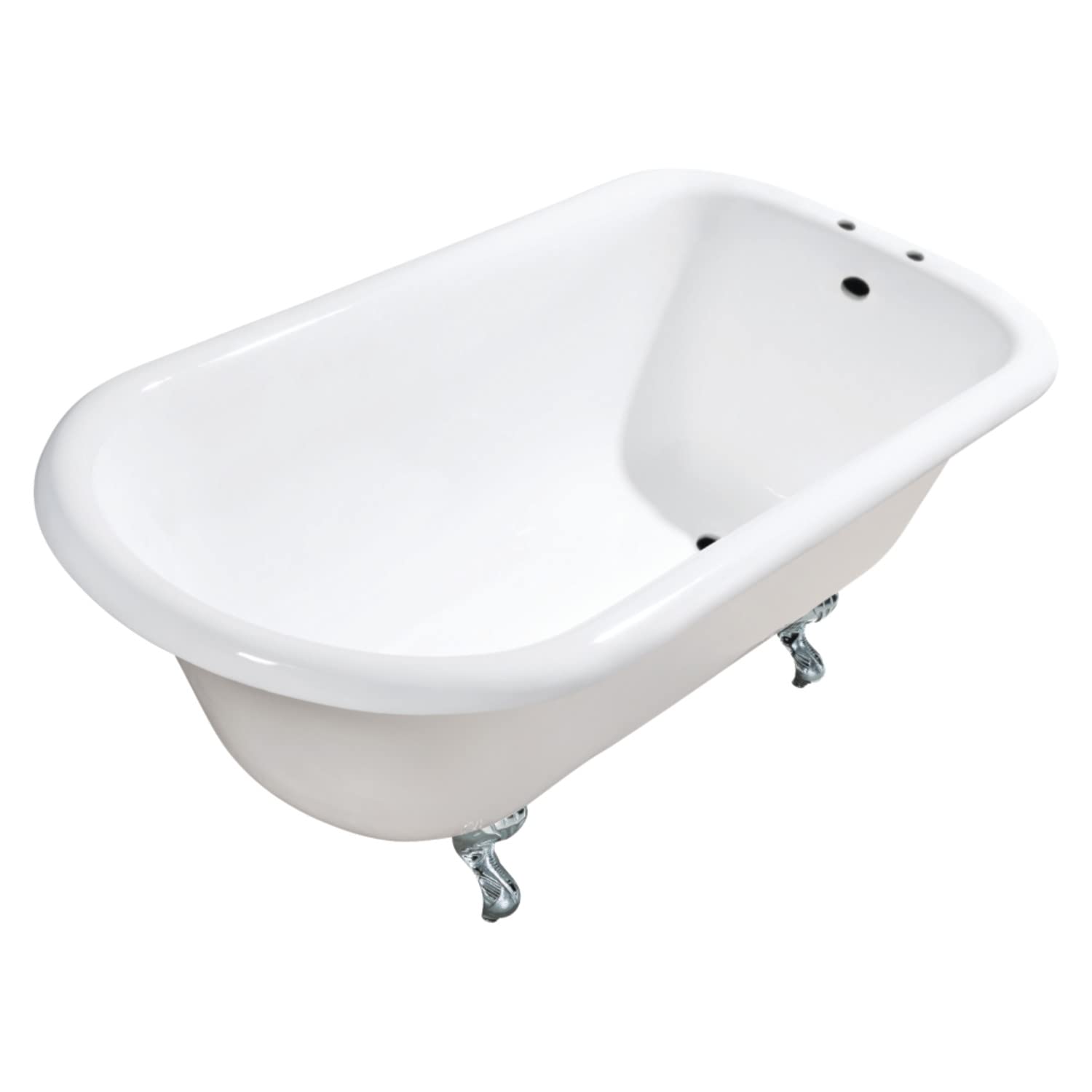 Aqua Eden VCT7D483117W6 Kingston Brass 48 Cast Iron Roll Top