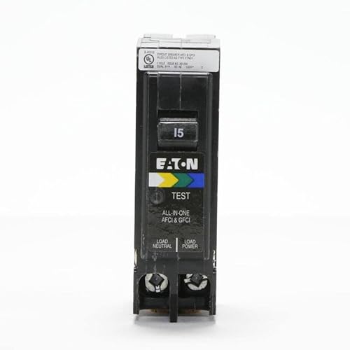 type br breaker - Eaton Type BR 15-Amp 1-Pole Dual Function AFCI/GFCI Circuit Breaker