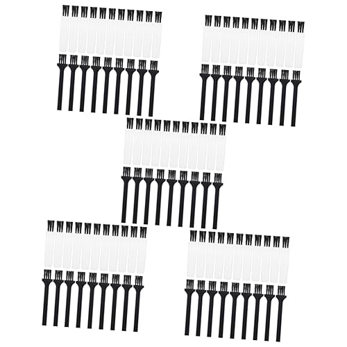 FOMIYES 5sets Electronics Cleaning Brush Set Barber Brushes Tiny Cleaning Clipper Blade Small Beard Razor for Home Office Appliances 30pcs*5