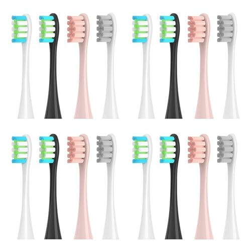 16�A�����p�u���V�w??�b�h�A�݊����̂���For Oclean�ASonicX/X Pro/ Z1/ SE / F1 / One / PW01/03/05/07/09 P5�A�d�����u���V�w�b�h(16 (4 colors))