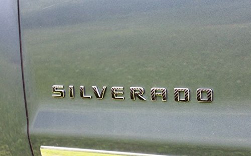 Reflective Concepts Fender Badge Overlay Decals (Set Of 3) - 07-16 Silverado - (Color: Silver) #TOP2