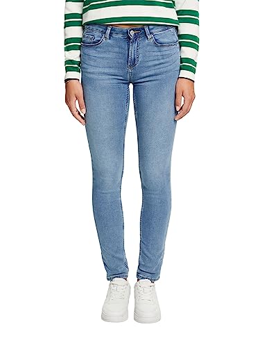 ESPRIT Damen Stretch-Jeans aus Bio-Baumwoll-Mix