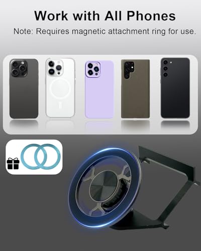 SPTSSWET Magnetyczny uchwyt samochodowy na telefon do Audi A4 B8 F5 A5 2017 2018 2019 2020 2021 2022 2023 2024 do MagSafe Ultra Magnet obrót o 360° kompatybilny z iPhone 17 16 Pro Max 15 14 13 12