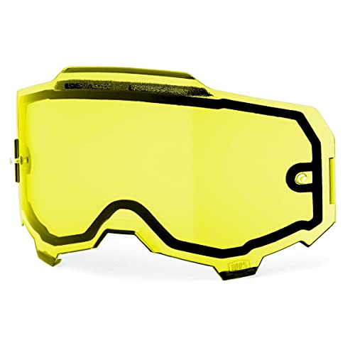 100% ARMEGA Goggle Replacement Lens - Injected Dual Pane Vented - Compatible with ARMEGA Goggles Only