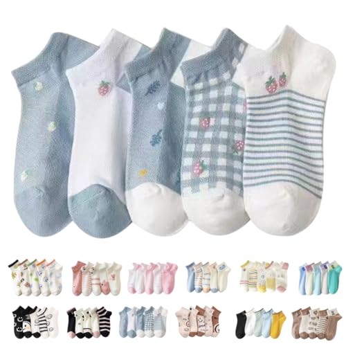 Image of Women's and Girls Cotton Ankle Length Socks