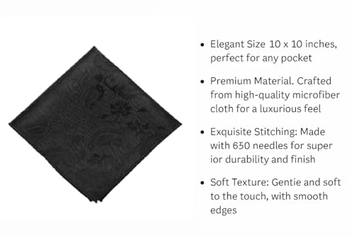 Image of Satin Pocket Square for Men Wedding Handkerchief for Suit Blazer Tuxedo Mens Formal Pocket Square Stylish Party Business Office Groom Accessory Soft Polyester Silk Satin Hanky